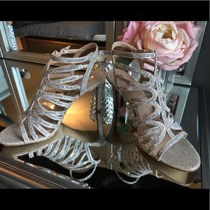 INC sparkling heels.